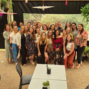A big Boss Moms group photo